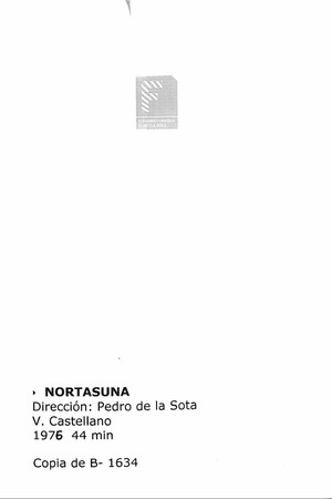 Nortasuna poster