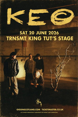 Keo: Live at TRNSMT 2026 poster