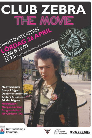 Club zebra poster