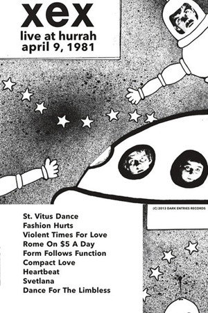 XEX: Live at Hurrah poster