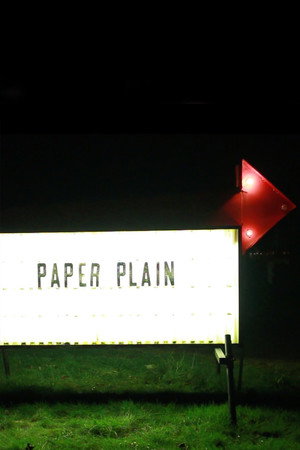 Paper Plain poster