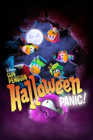 Poster of Club Penguin Halloween Panic!