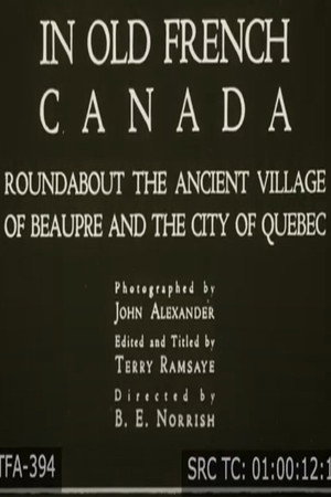 Old French Canada poster