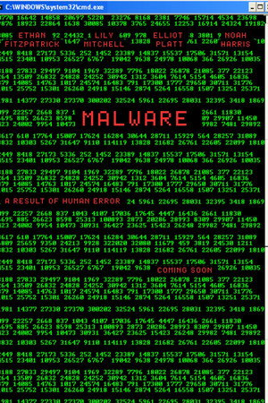 MALWARE poster