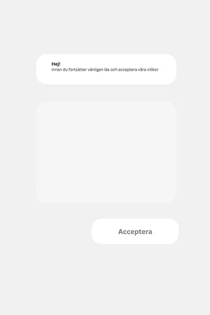 Accepterar du villkoren?