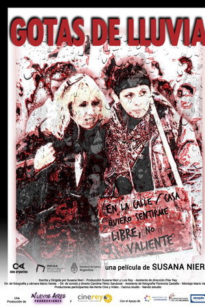 Gotas de lluvia poster