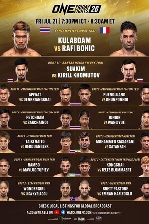 ONE Friday Fights 26: Kulabdam vs. Bohic
