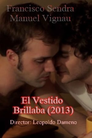 El vestido brillaba
