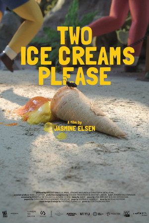 two ice creams please poster