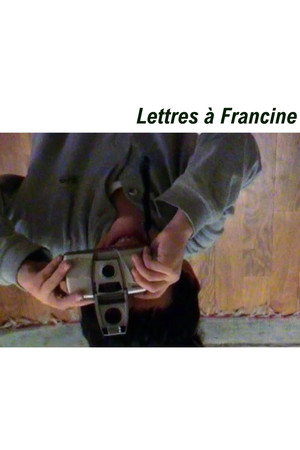 Lettres à Francine poster