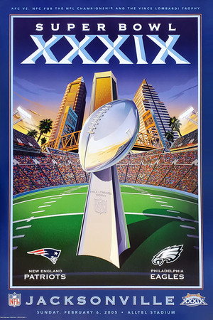 Super Bowl XXXIX Champions: New England Patriots