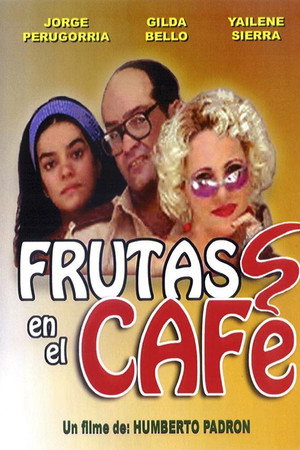 Fruits in the coffee poster