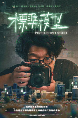 Particles on a Street poster