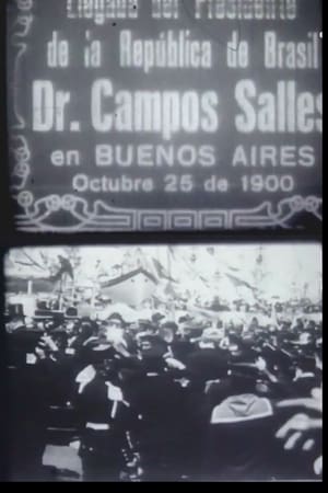 Llegada del Presidente de la República de Brasil Dr. Campos Salles en Buenos Aires
