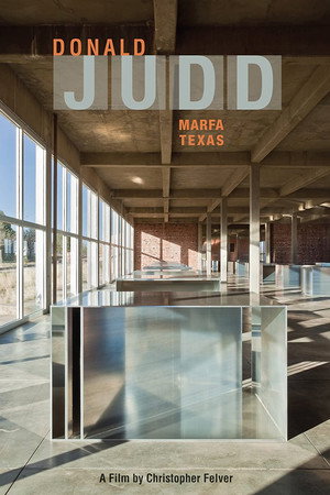Donald Judd: Marfa Texas poster