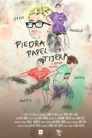 Piedra papel tijera poster