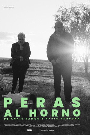 Peras al horno poster