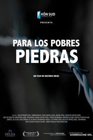 Para los pobres piedras poster