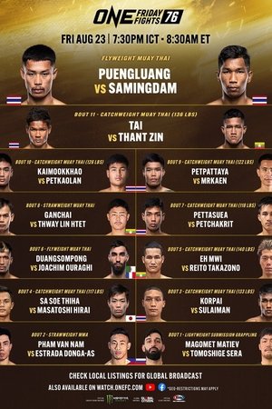 ONE Friday Fights 76: Puengluang vs. Samingdam