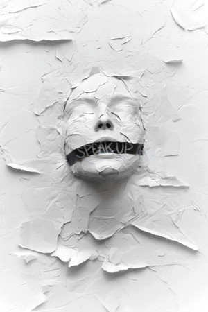 SPEAK UP poster