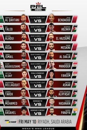 PFL 2024 MENA #1: Regular Season - Taleb vs. Abzakh