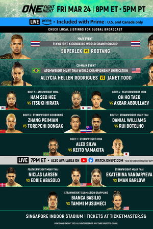 ONE Fight Night 8: Superlek vs. Williams