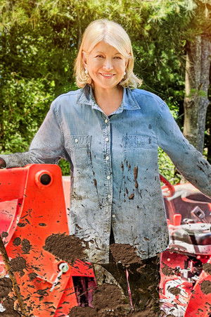 Martha Gets Down and Dirty