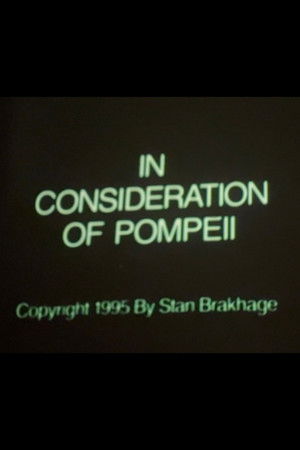 In Consideration of Pompeii