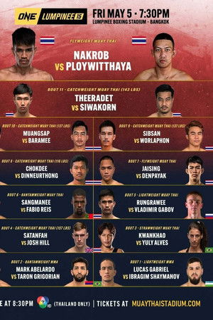 ONE Friday Fights 15: Nakrob vs. Ploywitthaya