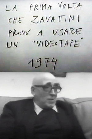 La prima volta che Zavattini provò ad usare un videotape