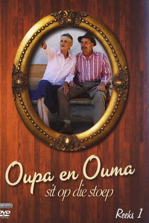 Oupa en Ouma Sit op die Stoep