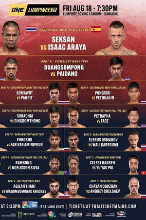 ONE Friday Fights 29: Saeksan vs. Araya