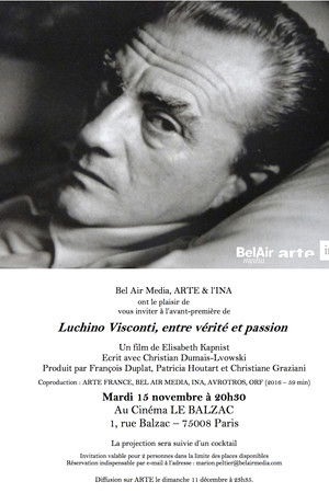 Luchino Visconti, entre vérité et passion