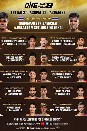 ONE Friday Fights 27: Tapaokaew vs. Harrison