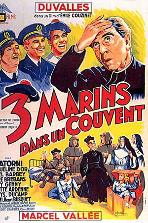 Trois marins dans un couvent