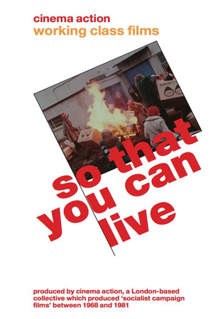 So That You Can Live