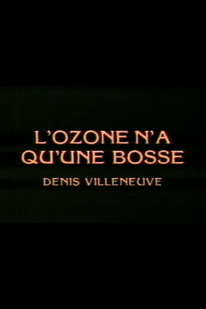 L'ozone n'a qu'une bosse