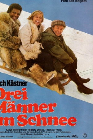 Drei Männer im Schnee