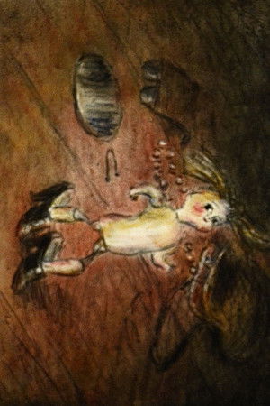 Розовая кукла