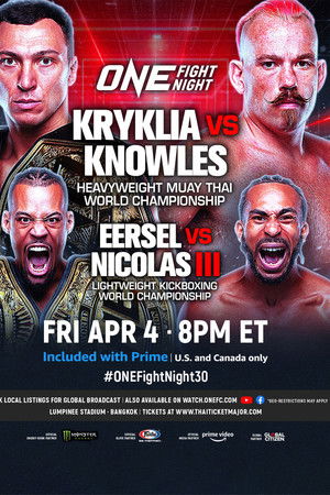 ONE Fight Night 30: Kryklia vs. Knowles