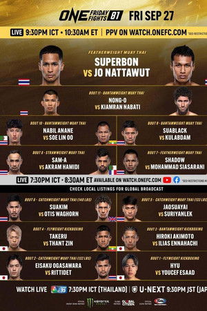 ONE Friday Fights 81: Superbon vs. Nattawut