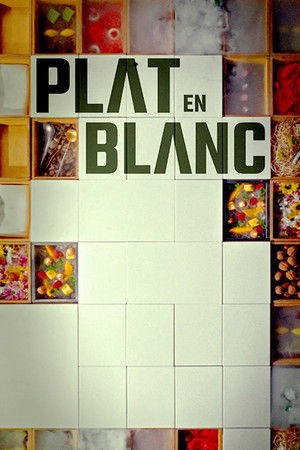 Plat en blanc