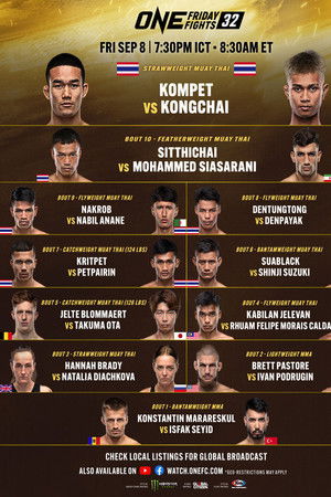 ONE Friday Fights 32: Kompetch vs. Kongchai