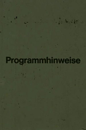 Programmhinweise