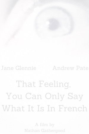 That Feeling, You Can Only Say What It Is in French