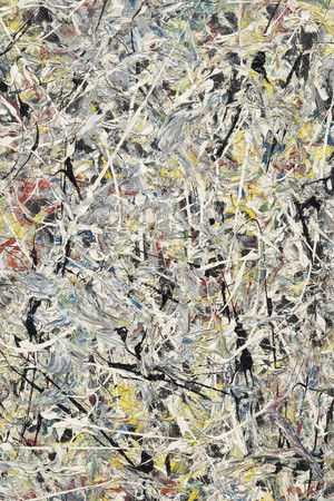 Details of Pollock's White Light