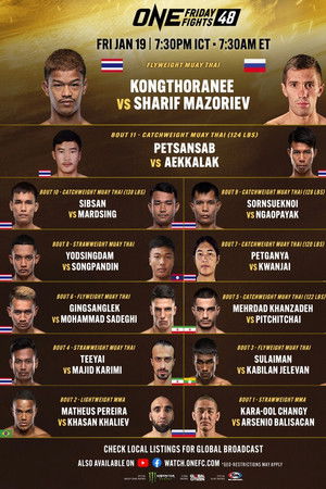 ONE Friday Fights 48: Kongthoranee vs. Mazoriev