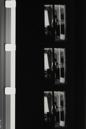 Autoportrait en blanc et en noir