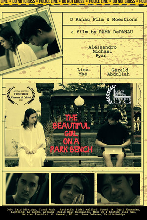 Gadis Cantik di Bangku Taman