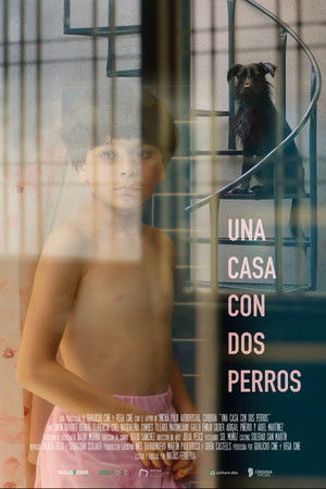 Una casa con dos perros